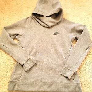 Nike Tech Fleece Gray Hoodie L